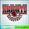 Knights Basketball SVG, Logo SVG, Team Sport SVG