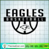 Eagles Basketball SVG, Basketball SVG, Sport SVG 2 Eagles Basketball SVG, Basketball SVG, Sport SVG