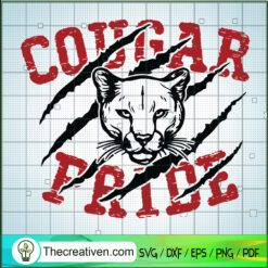 Cougar SVG, Logo SVG, Football Team SVG