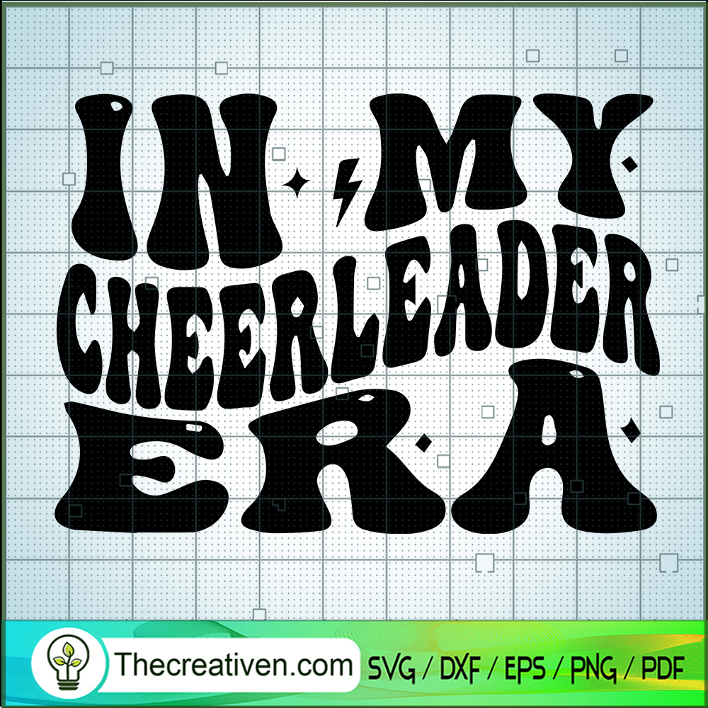 In My Cheer Leader Era SVG, Trending SVG, Logo SVG