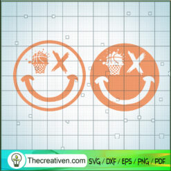 Face Smile Basketball SVG, Nba SVG, Sport SVG